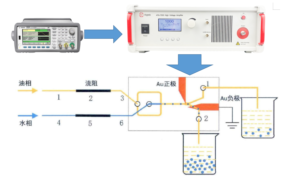 介電泳的液滴分選系統 介電泳的液滴分選系統