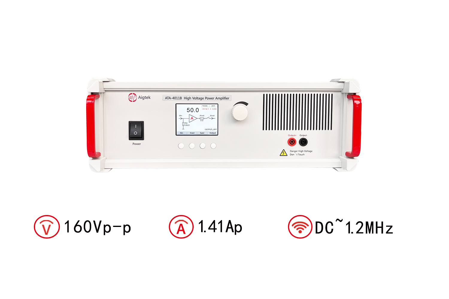 ATA-4011B功率放大器指標參數 ATA-4011B功率放大器指標參數