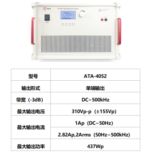 ATA-4052功率放大器指標參數 ATA-4052功率放大器指標參數