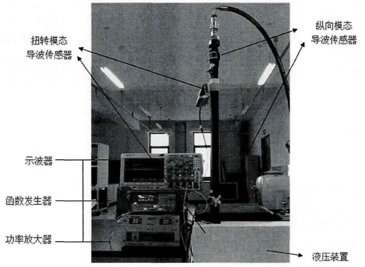 超聲導波液壓管路壓力檢測試驗系統 超聲導波液壓管路壓力檢測試驗系統