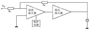 直流放大式壓電陶瓷功率放大器原理框圖.png 直流放大式壓電陶瓷功率放大器原理框圖.png