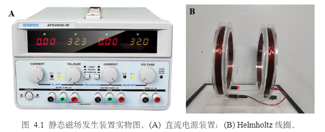 靜態磁場發生裝置實物圖 靜態磁場發生裝置實物圖